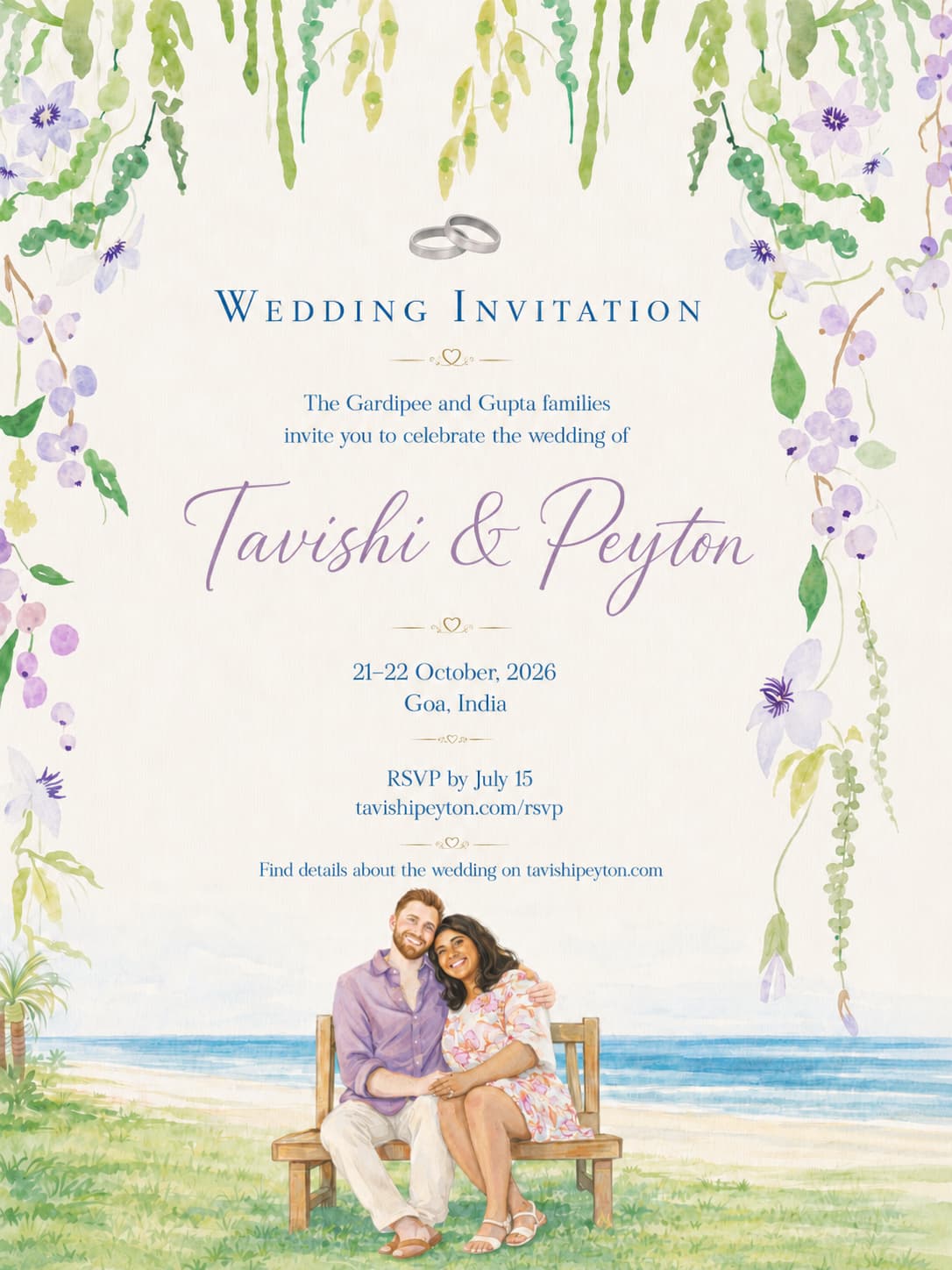 Save the Date — Tavishi & Peyton