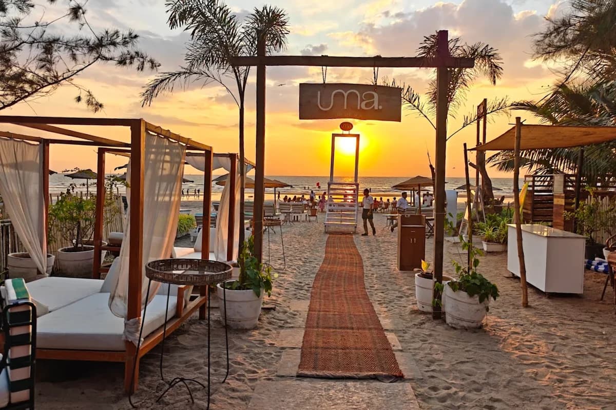 Uma by the Sea, Morjim Beach, Goa